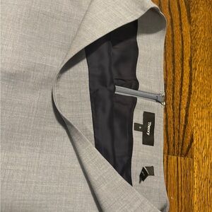 NWOT Theory Good Wool Indigo Melange Pencil Skirt